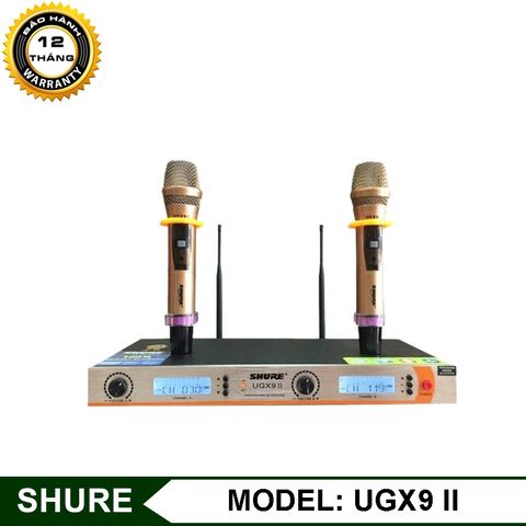  Bộ 02 Micro không dây Shure UGX 9II 