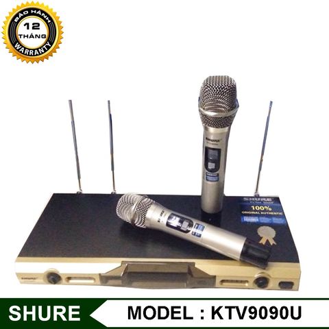  Bộ 02 Micro không dây Shure KTV-9090U 