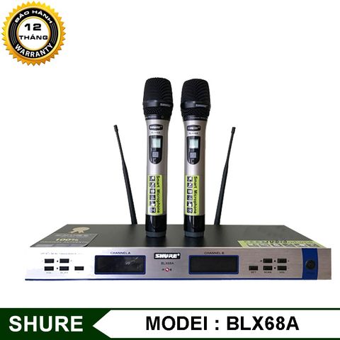  Bộ 02 Micro không dây Shure BLX68A 