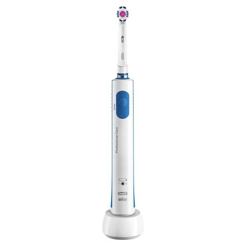  Bàn chải đánh răng điện Braun Oral-B Pro 600 3D White - Made in Germany 