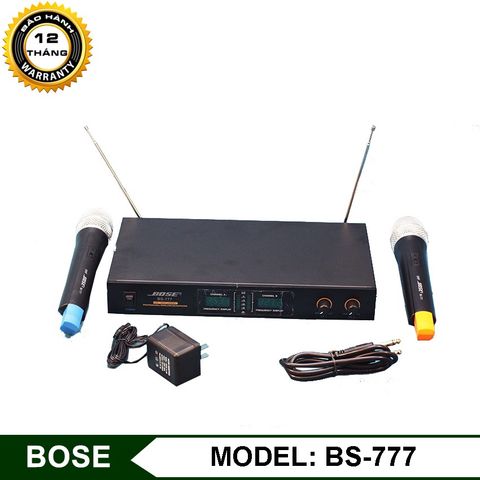  Bộ 02 Micro không dây Bose BS-777 