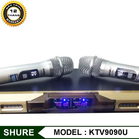  Bộ 02 Micro không dây Shure KTV-9090U 