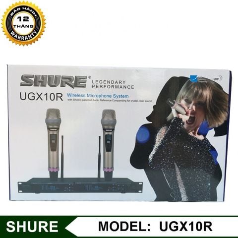  Bộ 02 Micro không dây Shure UGX 10R 