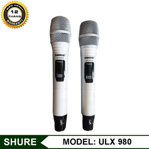  Bộ 02 Micro không dây Shure ULX 980 