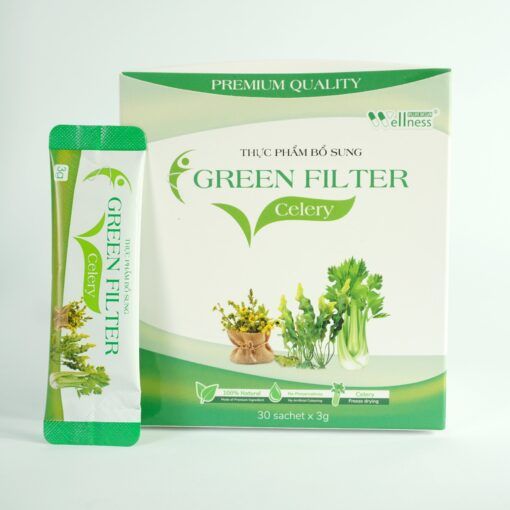 Thực phẩm bổ sung bột Cần tây – diệp lục Green Filter Celery