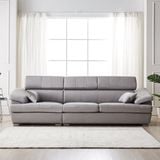 SF316 - GHẾ SOFA DA 4 CHỖ NGỒI