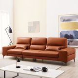 SF326 - GHẾ SOFA DA ITALY 4 CHỖ NGỒI