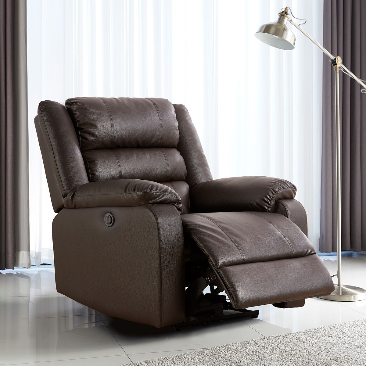 1710 - GHẾ SOFA THƯ GIÃN DA PU CHỈNH ĐIỆN – Dongsuh Furniture