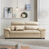 SF305A - GHẾ SOFA DA  3 CHỖ NGỒI