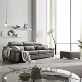 SF305 - GHẾ SOFA DA  4 CHỖ NGỒI