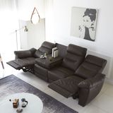 CS1803 - GHẾ SOFA DA 4 CHỖ CHỈNH ĐIỆN