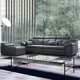 SF302 - GHẾ SOFA DA THẬT 4 CHỖ