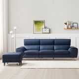 SF334 - GHẾ SOFA DA 4 CHỖ NGỒI