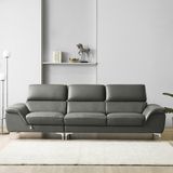 SF335 - GHẾ SOFA DA 4 CHỖ NGỒI