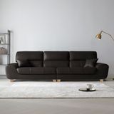 SF304 - GHẾ SOFA DA 4 CHỖ NGỒI