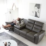 CS1803 - GHẾ SOFA DA 4 CHỖ CHỈNH ĐIỆN