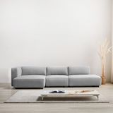 SF338 - SOFA VẢI MODULE GÓC 4 CHỖ