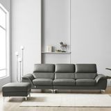 SF335 - GHẾ SOFA DA 4 CHỖ NGỒI