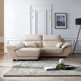 SF312A - GHẾ SOFA DA  3 CHỖ NGỒI