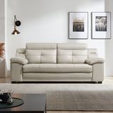 SF302A - GHẾ SOFA DA 3 CHỖ NGỒI