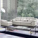 SF302 - GHẾ SOFA DA THẬT 4 CHỖ