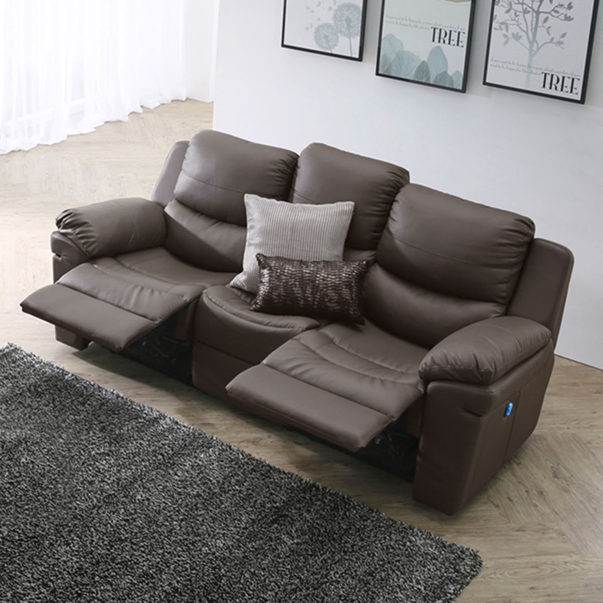 CS1603 - GHẾ SOFA DA THƯ GIÃN CHỈNH ĐIỆN – Dongsuh Furniture