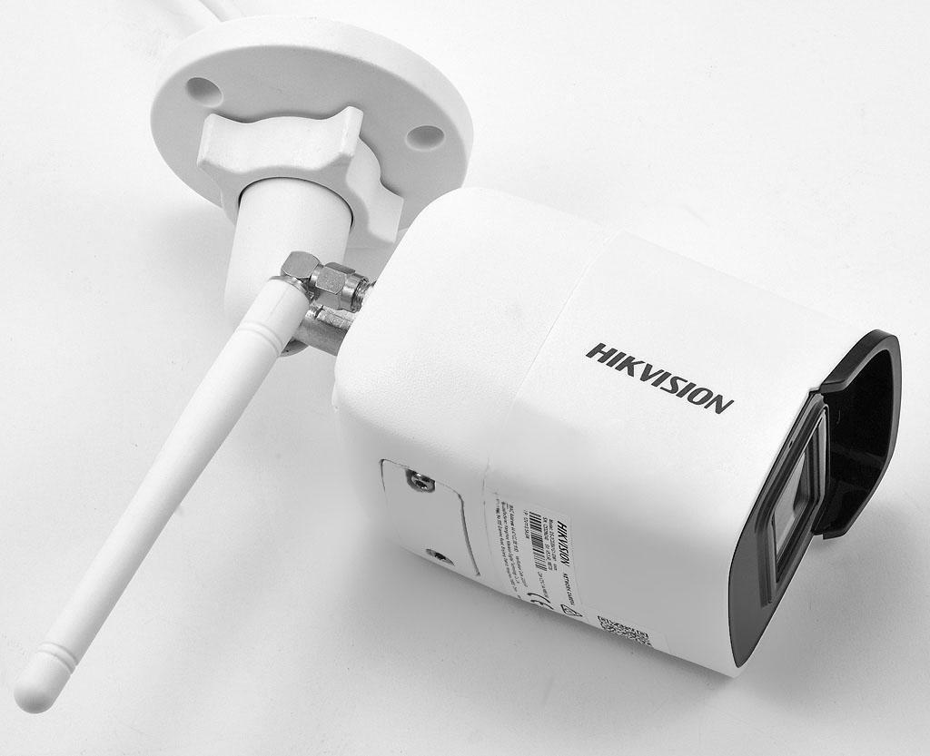 Camera WiFi ngoài trời DS-2CD2021G1-IDW1 chống nước IP67, ăng-ten tăng cường tín hiệu cho cửa hàng và gia đình