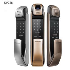 Khóa Điện Tử SAMSUNG SHP-DP728 BLUETOOTH PUSH/PULL (Gold/Silver)