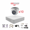 Trọn Gói 10 Camera HD-TVI 2.0Mpx Hikvision