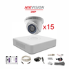 Trọn Gói 15 Camera HD-TVI 2.0Mpx Hikvision