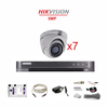 Trọn Gói 7 Camera HD-TVI 5.0Mpx Hikvision