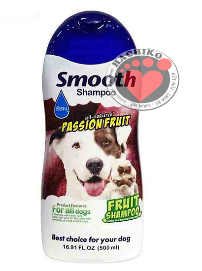 Sữa tắm cho chó mèo Smooth Fruit Shampoo 500ml - Chanh leo