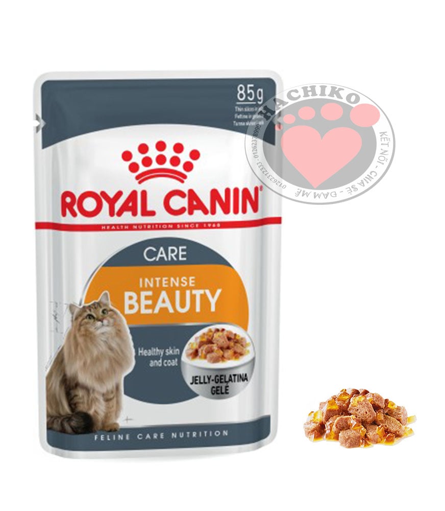 Pate Royal Canin Intense Beauty dưỡng da lông cho mèo 85g