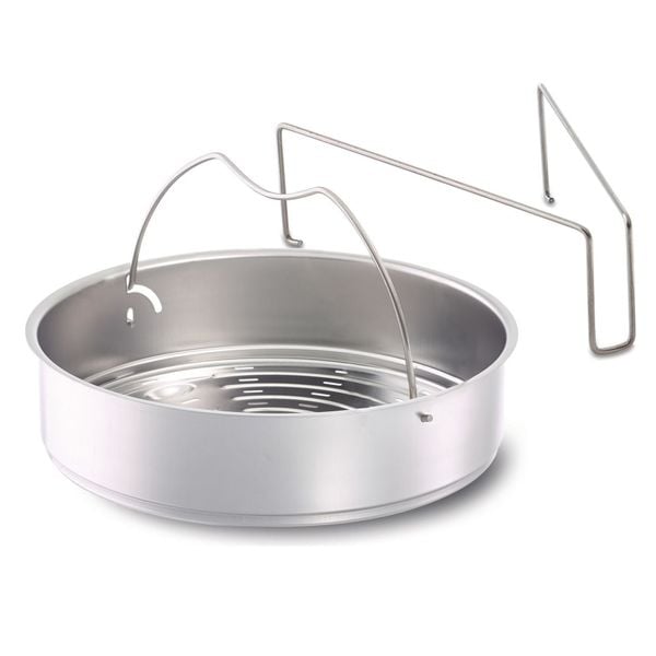  [CHÍNH HÃNG]Xửng hấp nồi áp suất Fissler (đi kèm chân đế) - Fissler Pressure Cooker Steaming Basket with Tripod 22cm 