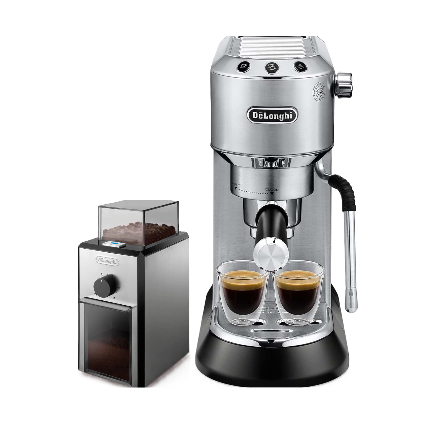  [CHÍNH HÃNG] Máy pha cà phê Delonghi EC885 Dedica Arte Manual Espresso Coffee Maker Ec885.BG - EC885.GY - Ec885.M 