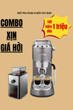 [CHÍNH HÃNG] Máy pha cà phê Delonghi EC785 - Coffee Maker Delonghi Dedica Metallics EC 785 
