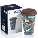  Ly giữ nhiệt 2 lớp cao cấp Delonghi  - Delonghi Double Wall Ceramic Mug - Delonghi Taster Thermal Coffee Mug 