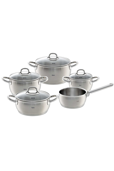  [CHÍNH HÃNG]Bộ nồi inox cao cấp Fissler C+S Prestige 4 món và Fissler Valea 5 món 