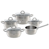  [CHÍNH HÃNG]Bộ nồi inox cao cấp Fissler Valea 5 món sản xuất tại Đức - Fissler Valea 5 piece set 