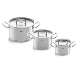  Bộ nồi 4 món Fissler Original Pro OPC2 - Made in Germany - 3 nồi 1 quánh nắp inox 