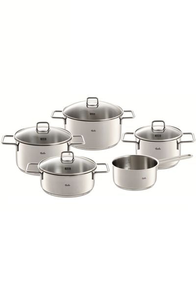  Bộ nồi Fissler Munchen 5 món nắp kính - Sản xuất nguyên chiếc tại Đức 