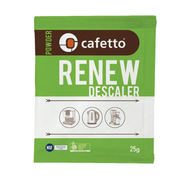  Bột tẩy cặn máy pha cà phê Cafetto Renew Descaler 25g - Cafetto Restore Descaler 