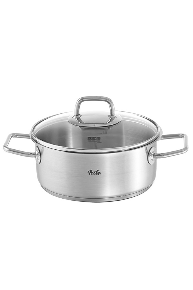  [CHÍNH HÃNG]Bộ nồi Fissler Viseo 4 món nắp kính - Sản xuất nguyên chiếc tại Đức 