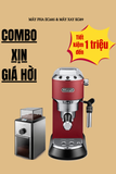  [CHÍNH HÃNG] Máy pha cà phê Delonghi EC785 - Coffee Maker Delonghi Dedica Metallics EC 785 
