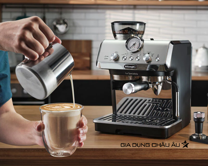  [CHÍNH HÃNG] Máy pha cà phê Delonghi EC9155.MB La Specialista Arte - Manual espresso machine Delonghi EC9155 MB 