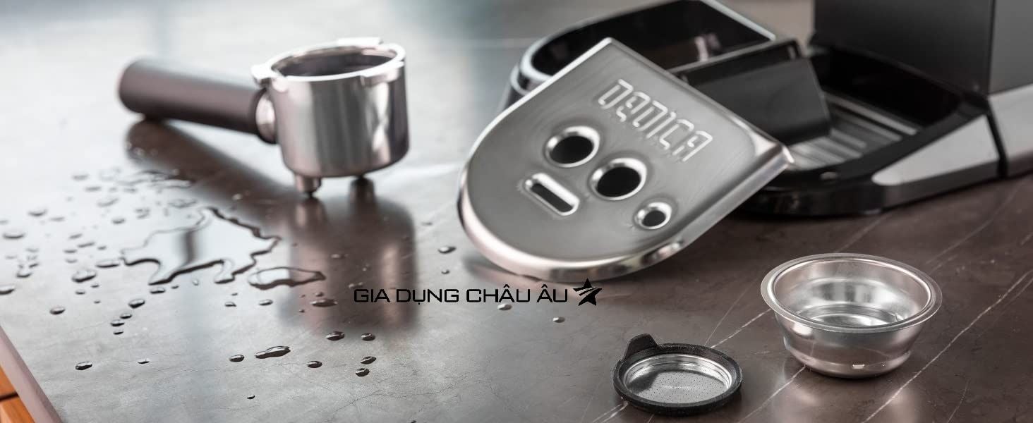  [CHÍNH HÃNG] Máy pha cà phê Delonghi EC885 Dedica Arte Manual Espresso Coffee Maker Ec885.BG - EC885.GY - Ec885.M 