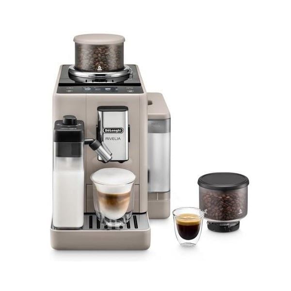  [CHÍNH HÃNG] Máy pha cà phê Delonghi Exam440.55.BG - Rivelia Fully Automatic Coffee Machine - Delonghi Exam 440.55.BG 