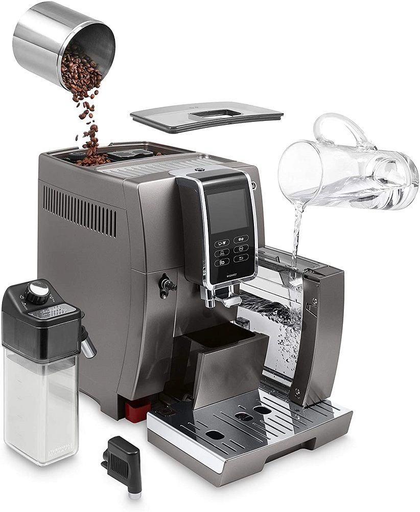  [CHÍNH HÃNG] Máy pha cà phê Delonghi Ecam370.95.T Delonghi Dinamica Plus Fully Automatic coffee machine 