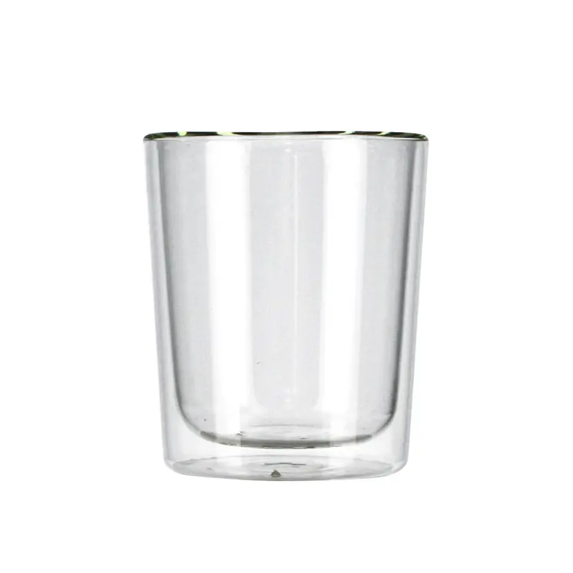  Bộ 2 Cốc thủy tinh 2 lớp cách nhiệt Delonghi 270 ml - Bộ 2 Ly Capuchino thủy tinh 2 lớp cách nhiệt - DeLonghi Double Walled Thermal Cappuccino Glasses 