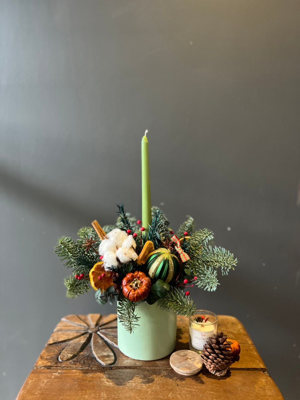 Bình hoa Xmas centerpiece M131055S